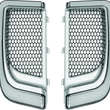 Load image into Gallery viewer, Kuryakyn Tracer Lower Fairing Grill Chrome - Main Product View