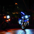 Load image into Gallery viewer, Kuryakyn Tracer Lower Fairing Grill Chrome - Back View