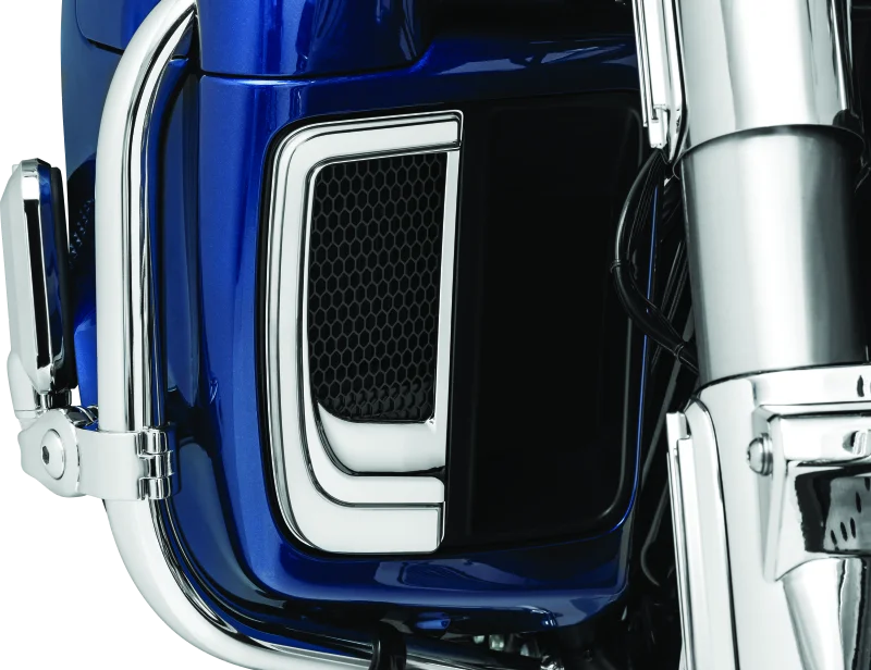 Kuryakyn Tracer Lower Fairing Grill Chrome - Additional View 10