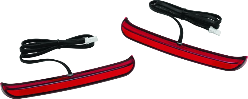 Kuryakyn Tracer Saddlebag Lights Red Lens - Main Product View