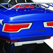 Load image into Gallery viewer, Kuryakyn Tracer Tour Pak Rear Lights Chrome Red Lens - Detail View