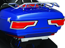 Load image into Gallery viewer, Kuryakyn Tracer Tour Pak Rear Lights Chrome Red Lens - Detail View