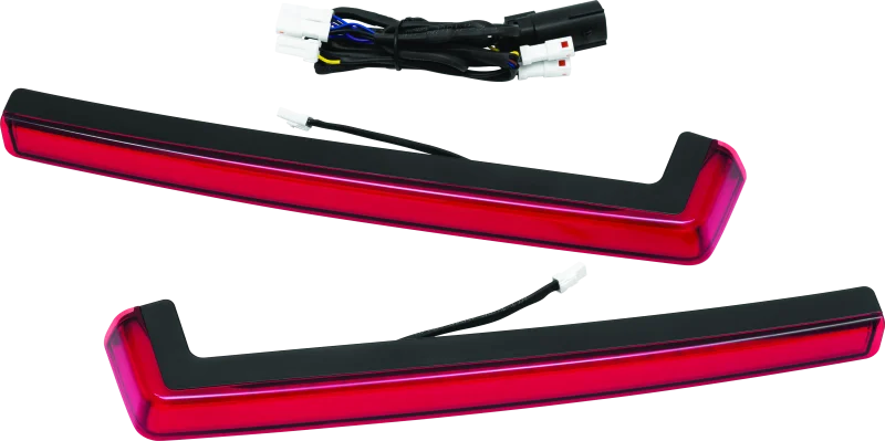 Kuryakyn Tracer Tour Pak Side Lights Red Lens - Main Product View