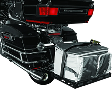Load image into Gallery viewer, Kuryakyn Trailer Hitch Rack Black - Side View