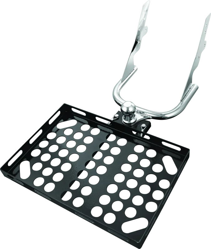 Kuryakyn Trailer Hitch Rack Black - Installation View