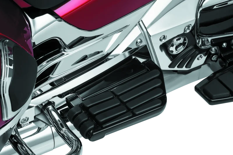 Kuryakyn Transformer Floorboards 01-17 Honda GL1800 Black - Side View