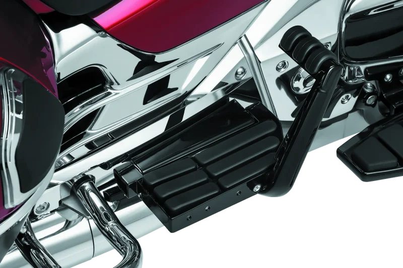 Kuryakyn Transformer Floorboards 01-17 Honda GL1800 Black - Back View