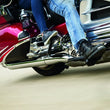 Load image into Gallery viewer, Kuryakyn Transformer Floorboards 01-17 Honda GL1800 Black - Installation View