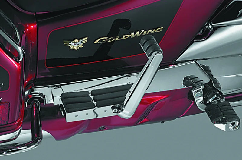 Kuryakyn Transformer Floorboards 01-17 Honda GL1800 Chrome - Detail View
