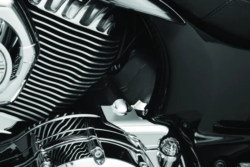 Kuryakyn Transmission Cover Indian Chrome - Side View