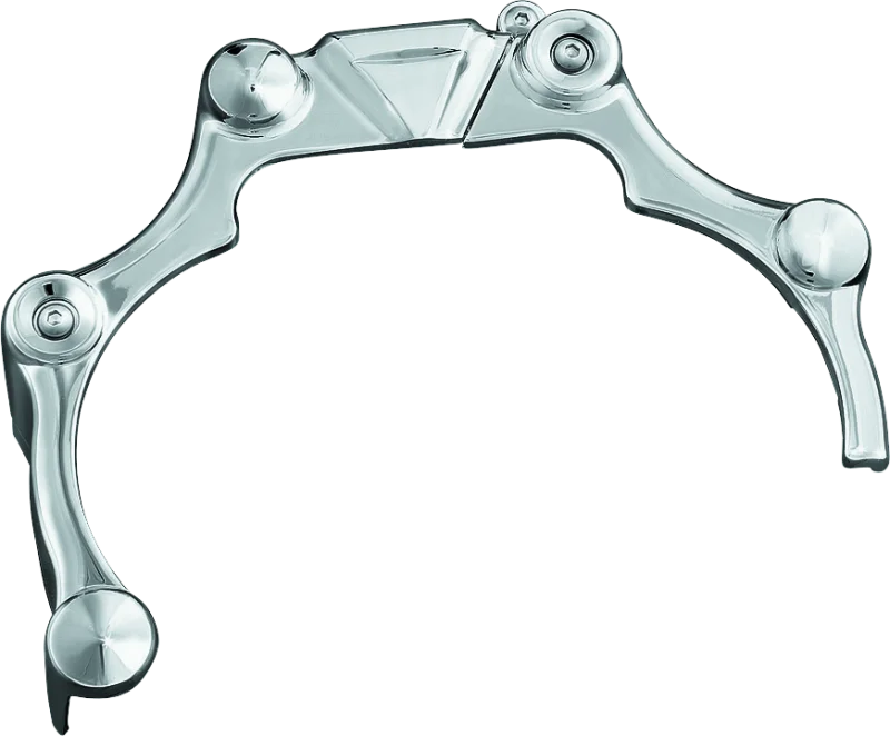 Kuryakyn Transmission Shroud 04-17 Softail Chrome - Main Product View
