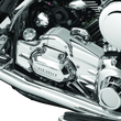 Load image into Gallery viewer, Kuryakyn Transmission Shroud 07-08 Touring with True Dual Exhaust - Side View