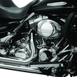 Load image into Gallery viewer, Kuryakyn Transmission Shroud 07-08 Touring with True Dual Exhaust - Detail View