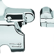 Load image into Gallery viewer, Kuryakyn Transmission Side Cover Set 97-04 Honda Valkyrie Chrome - Main Product View