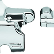 Load image into Gallery viewer, Kuryakyn Transmission Side Cover Set 97-04 Honda Valkyrie Chrome - Main Product View