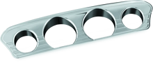 Load image into Gallery viewer, Kuryakyn Tri-Line Gauge Trim 14-Up Touring Models Chrome - Main Product View
