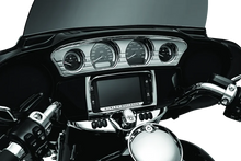 Load image into Gallery viewer, Kuryakyn Tri-Line Gauge Trim 14-Up Touring Models Chrome - Additional View 6