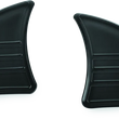 Load image into Gallery viewer, Kuryakyn Tri-Line Inner Fairing Cover Plates Gloss Black - Main Product View