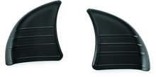 Load image into Gallery viewer, Kuryakyn Tri-Line Inner Fairing Cover Plates Gloss Black - Main Product View
