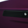 Load image into Gallery viewer, Kuryakyn Tri-Line Saddlebag Hinge Covers Gloss Black - Back View