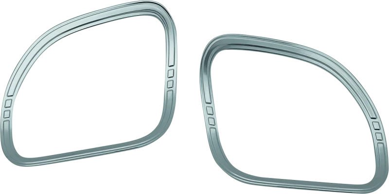 Kuryakyn Tri-Line Speaker Accents For Road Glide Chrome - Main Product View