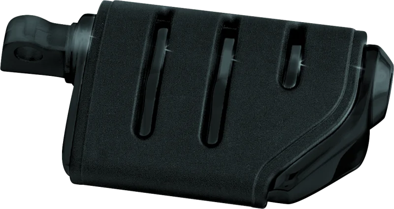 Kuryakyn Trident Dually Peg With Male Adapter Gloss Black