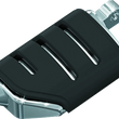 Load image into Gallery viewer, Kuryakyn Trident Dually With Male Mount Adapters Chrome - Main Product View