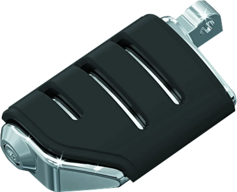 Kuryakyn Trident Dually With Male Mount Adapters Chrome - Main Product View