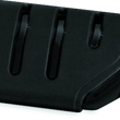 Load image into Gallery viewer, Kuryakyn Trident Dually Without Adapters Black - Main Product View