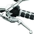 Load image into Gallery viewer, Kuryakyn Trigger Levers 08-13 Touring Cable Chrome - Side View