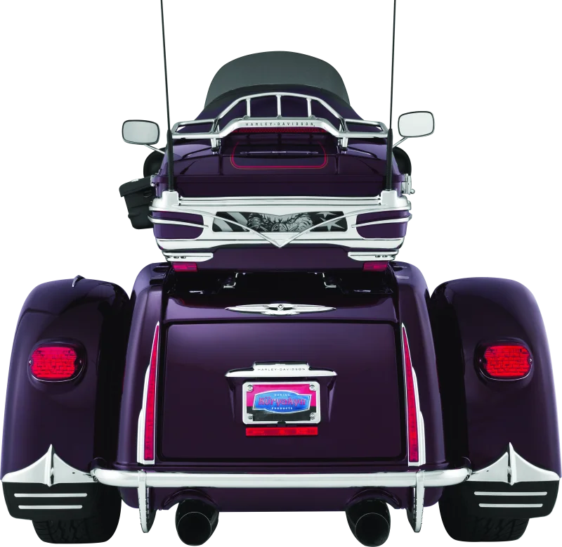 Kuryakyn Trunk Latch/Keyhole Accent For Trikes Chrome - Detail View