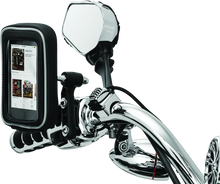 Load image into Gallery viewer, Kuryakyn USB Power Port Universal Charger Chrome - Side View