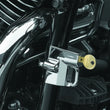 Load image into Gallery viewer, Kuryakyn Universal Helmet Lock 1-1/4in-1-1/2in Mount Chrome