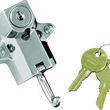Load image into Gallery viewer, Kuryakyn Universal Helmet Lock 7/8in-1-1/4in Mount Chrome
