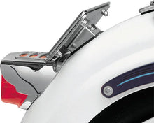 Load image into Gallery viewer, Kuryakyn Universal Laydown License Holder Chrome - Side View