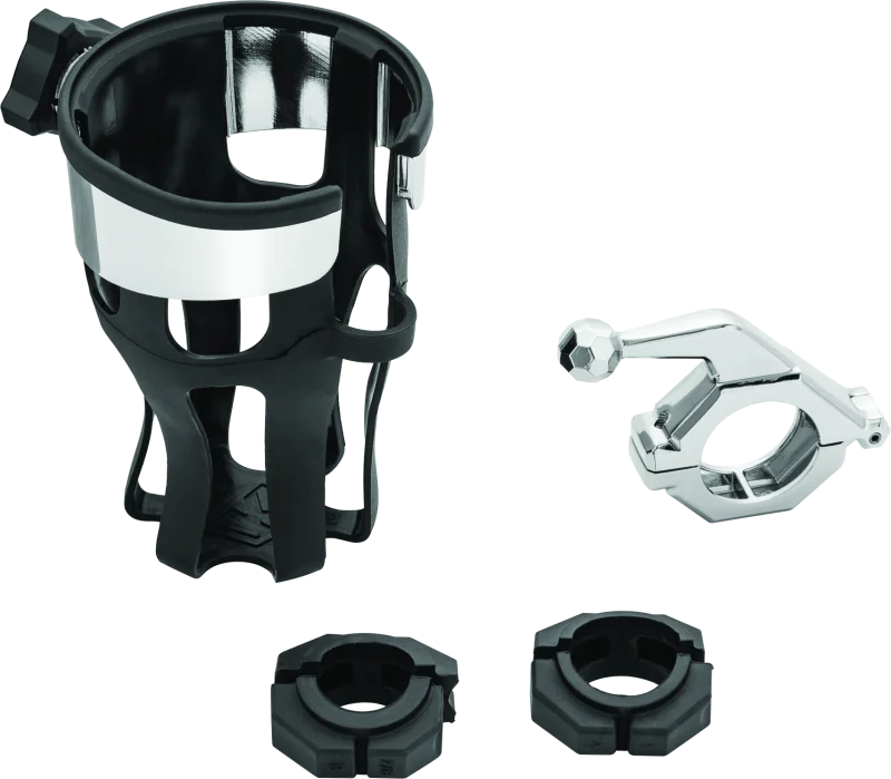 Kuryakyn Universal Reflex Drink Holder With Bar Mount Chrome