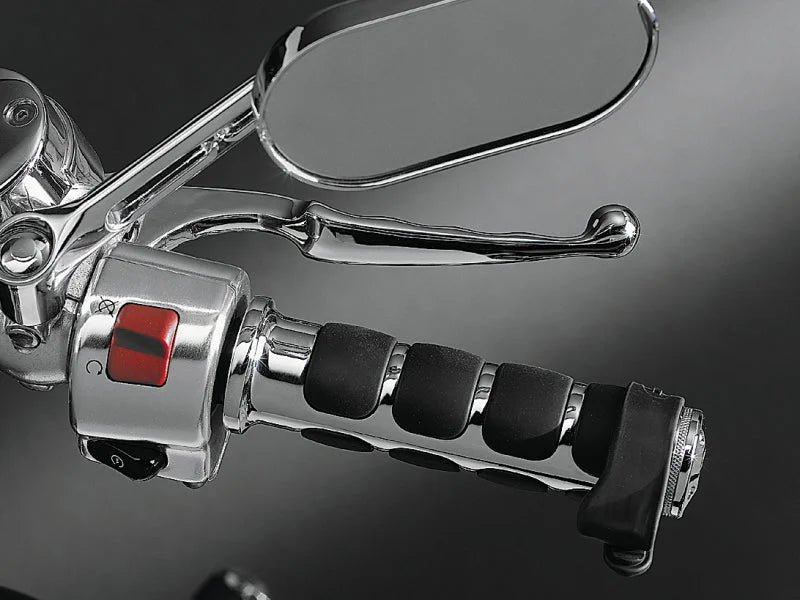 Kuryakyn Universal Standard Throttle Boss Black - Side View