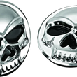Load image into Gallery viewer, Kuryakyn Universal Zombie Medallions 2in Diameter Chrome