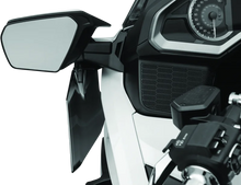 Load image into Gallery viewer, Kuryakyn Upper Air Deflectors - Back View