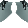 Load image into Gallery viewer, Kuryakyn Upper Air Deflectors - Main Product View