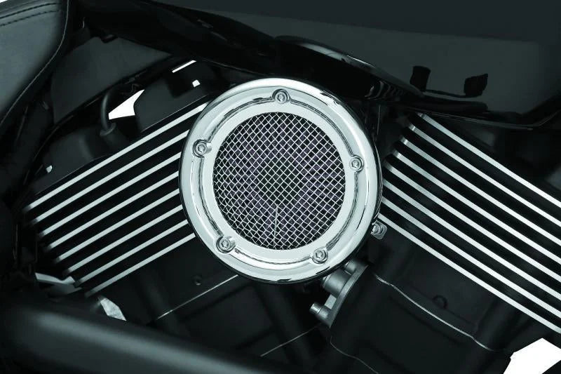 Kuryakyn Velociraptor Street Air Cleaner Chrome fits 2015-2020 Harley-Davidson XG500 Street 500 / 2015-2020 Harley-Davidso...