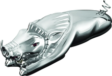 Load image into Gallery viewer, Kuryakyn Wild Boar Fender Ornament Chrome - Main Product View