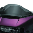 Load image into Gallery viewer, Kuryakyn Windshield Center Trim Gloss Black - Side View