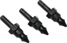 Load image into Gallery viewer, Kuryakyn Windshield Mount Spikes 1/4-20X5/8in 96-13 FLH Touring Black - Side View