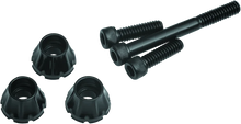 Load image into Gallery viewer, Kuryakyn Windshield Screws FLH Black - Main Product View