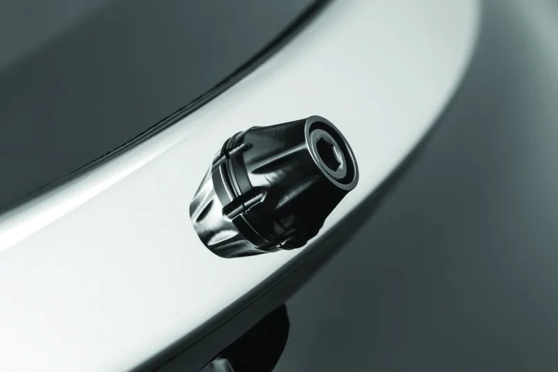 Kuryakyn Windshield Screws FLH Black - Side View