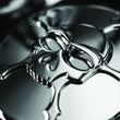 Load image into Gallery viewer, Kuryakyn Zombie Gas Cap Vented Chrome - Side View
