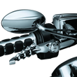 Load image into Gallery viewer, Kuryakyn Zombie Lever Set 17-Up Touring Chrome - Side View
