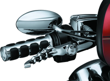 Load image into Gallery viewer, Kuryakyn Zombie Lever Set 17-Up Touring Chrome - Side View