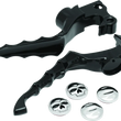 Load image into Gallery viewer, Kuryakyn Zombie Levers 04-13 XL Models Gloss Black - Main Product View